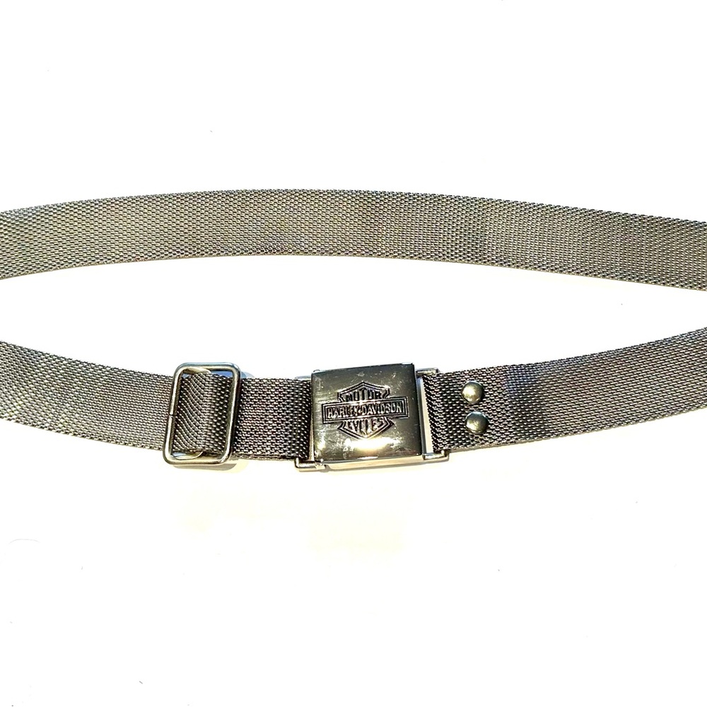 Harley-Davidson Metallic Mesh Seat-buckle Style Belt